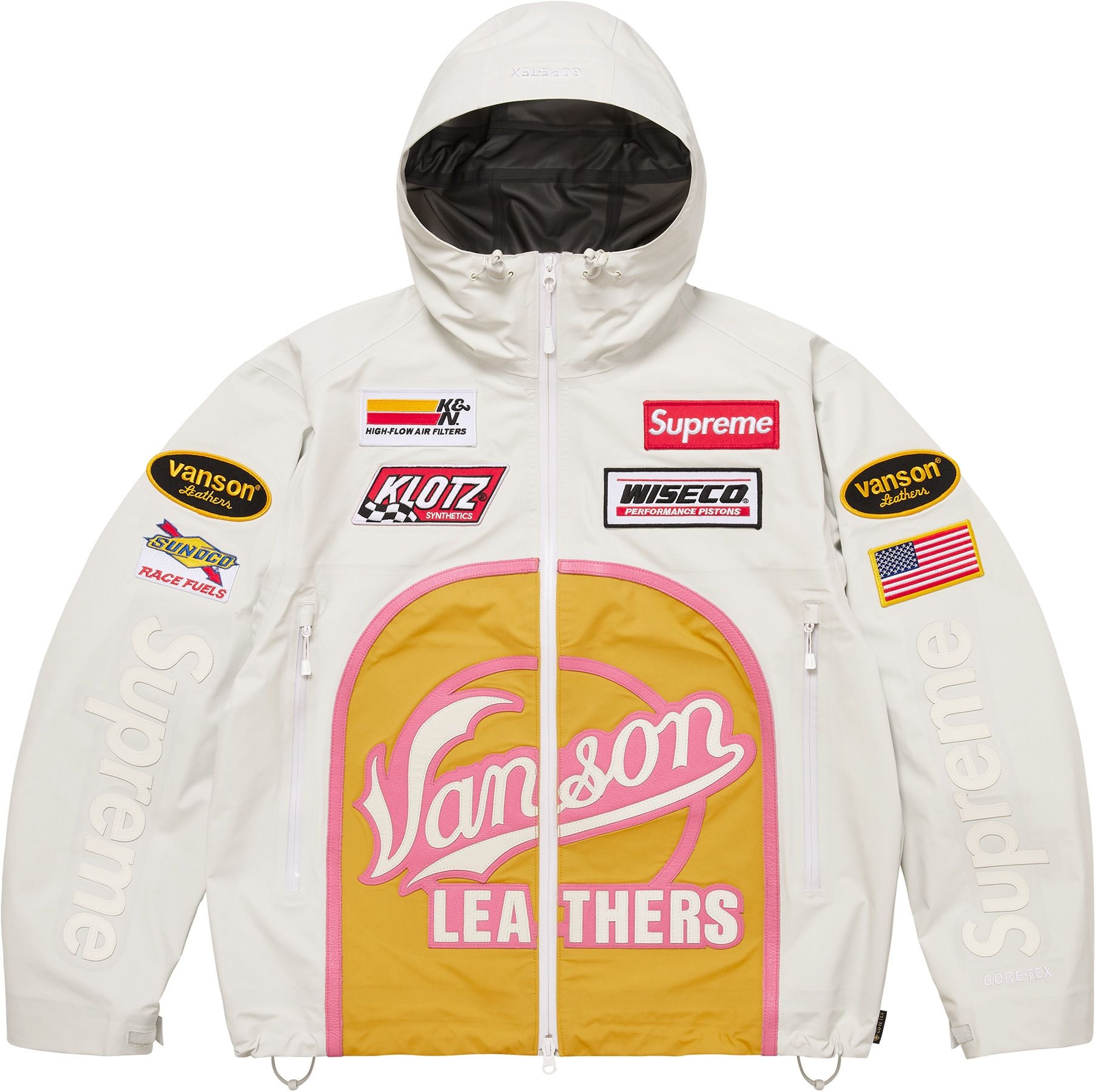 Supreme Vanson Leathers GORE-TEX Shell Jacket colorway 2