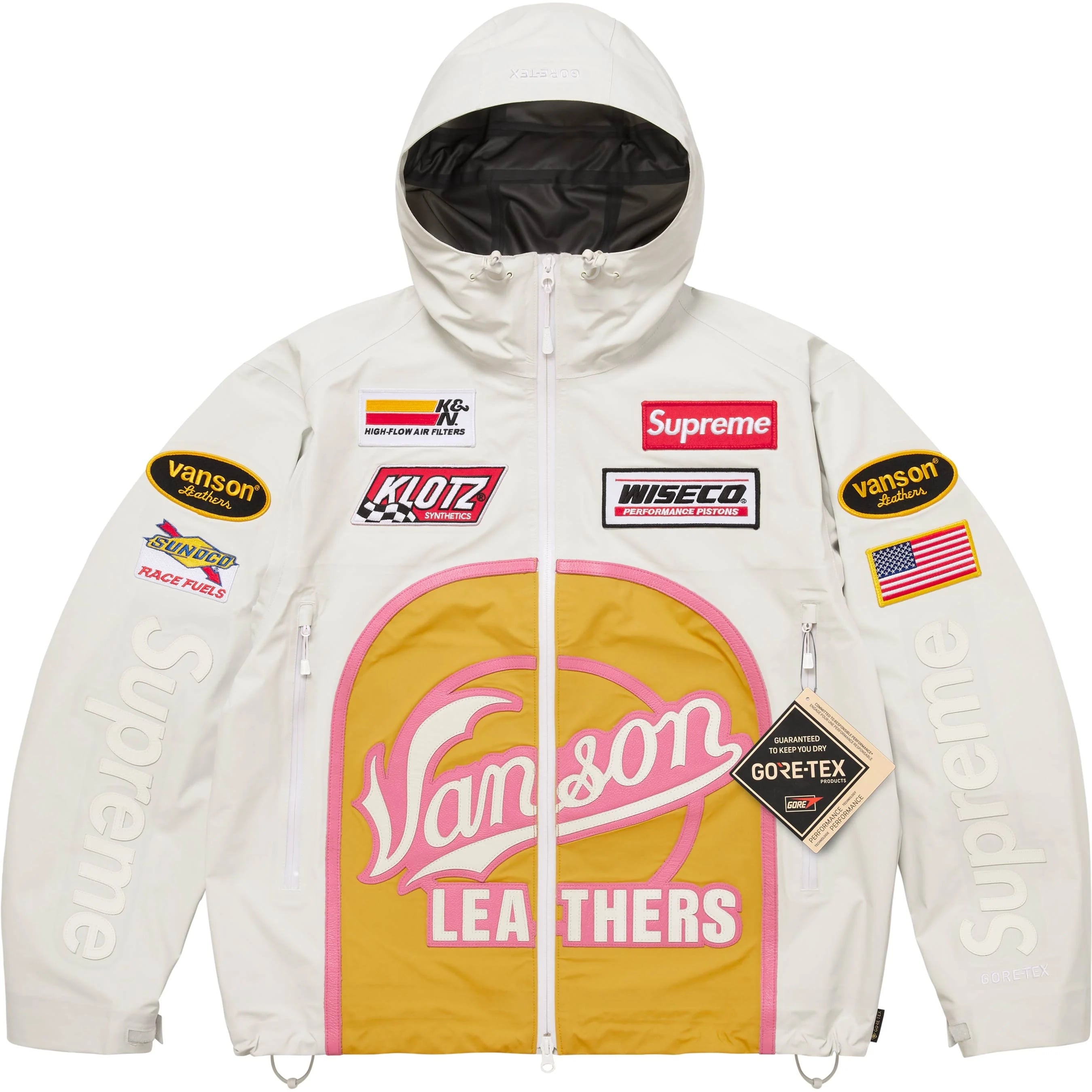 Supreme Vanson Leathers GORE-TEX Shell Jacket colorway 3