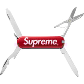 Supreme Victorinox Pocket Knife Red