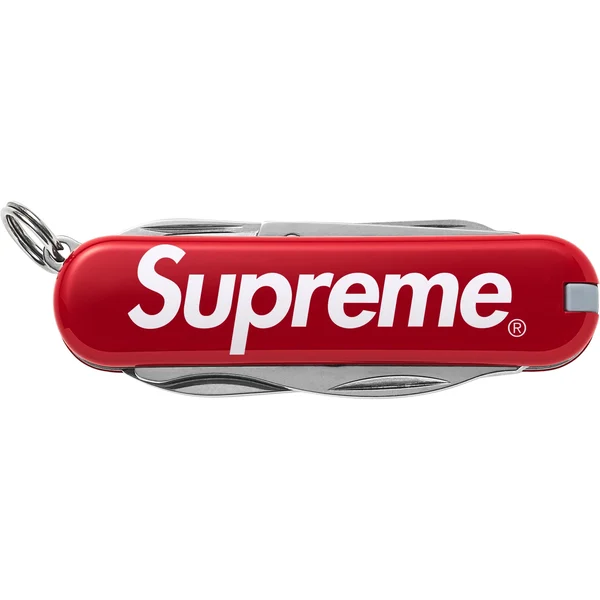 Supreme Victorinox Pocket Knife - Red (front)
