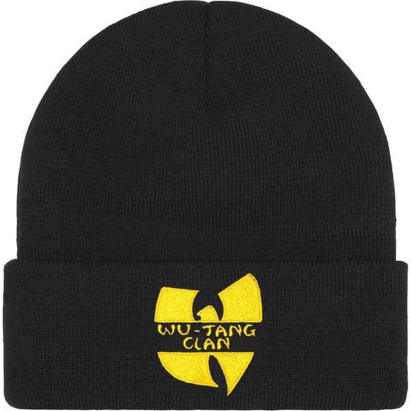 Supreme Wu-Tang Clan Beanie - Black (front)