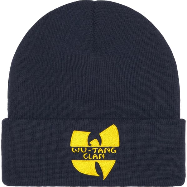 Supreme Wu-Tang Clan Beanie - Navy (front)