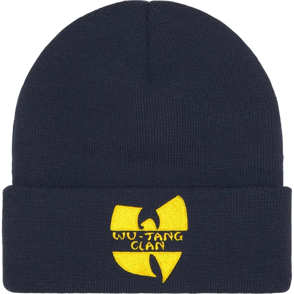 Supreme Wu-Tang Clan Beanie - Navy (front)