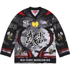 Supreme Wu-Tang Clan Hockey Jersey Black