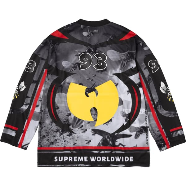 Supreme Wu-Tang Clan Hockey Jersey - Black (front)
