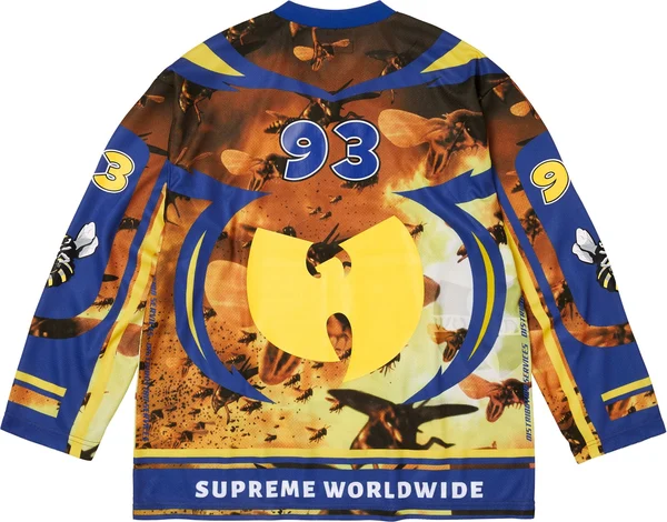 Supreme Wu-Tang Clan Hockey Jersey - Multicolor (front)