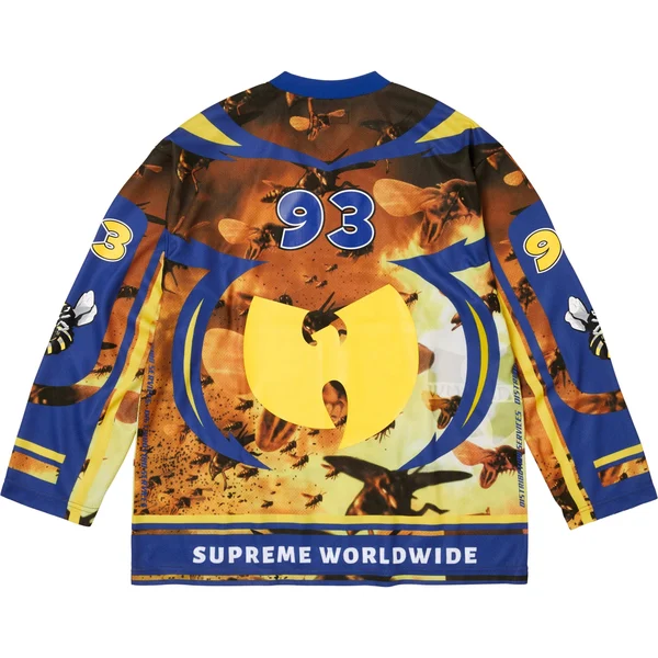 Supreme Wu-Tang Clan Hockey Jersey - Multicolor (front)