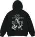 Supreme Wu-Tang Clan Hooded Sweatshirt - Black (front)