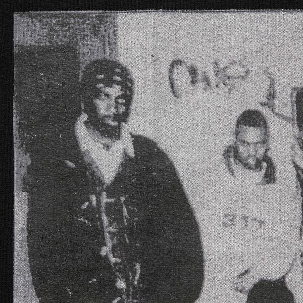 Supreme Wu-Tang Clan Hooded Sweatshirt - Black (front)