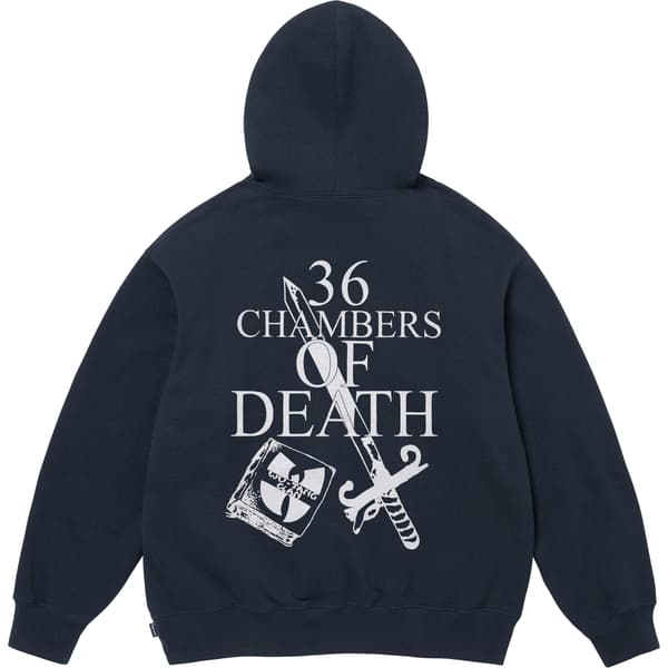 Supreme Wu-Tang Clan Hooded Sweatshirt - Navy (front)