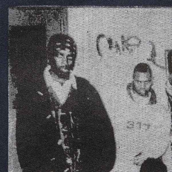 Supreme Wu-Tang Clan Hooded Sweatshirt - Navy (front)