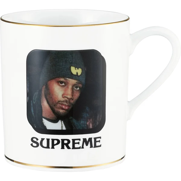 Supreme Wu-Tang Clan RZA Meissen Mug - White (front)