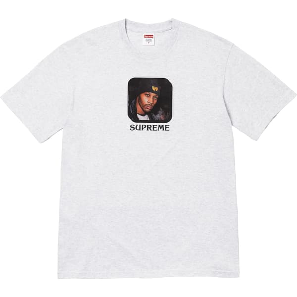 Supreme Wu-Tang Clan RZA Tee - Ash Grey (front)