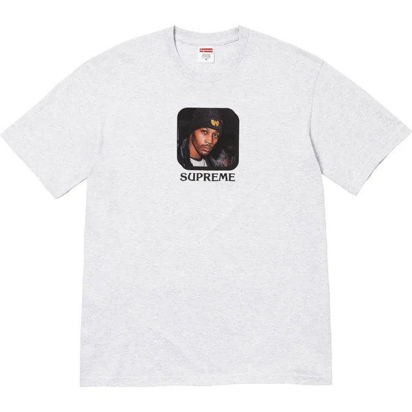 Supreme Wu-Tang Clan RZA Tee - Ash Grey (front)