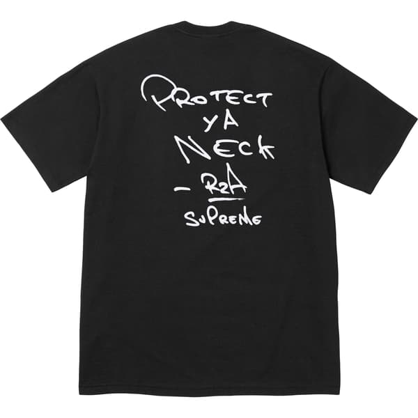 Supreme Wu-Tang Clan RZA Tee - Black (front)