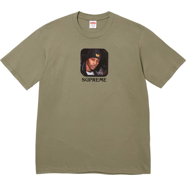 Supreme Wu-Tang Clan RZA Tee - Light Olive (front)