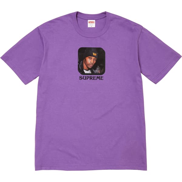 Supreme Wu-Tang Clan RZA Tee - Purple (front)