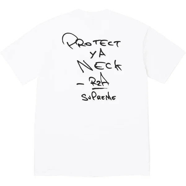 Supreme Wu-Tang Clan RZA Tee - White (front)