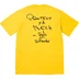 Supreme Wu-Tang Clan RZA Tee - Yellow (front)