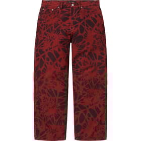 Supreme Y’s Baggy Jean Overdyed Red