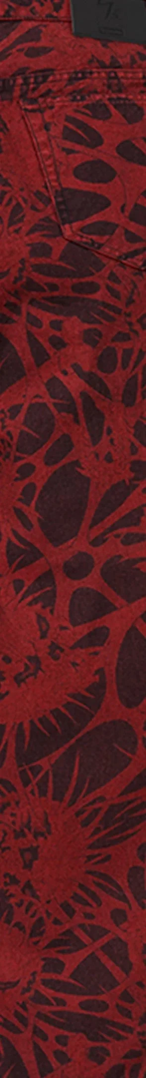 Supreme Y’s Baggy Jean - Overdyed Red (front)