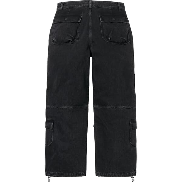 Supreme Y’s Denim Utility Pant - Washed Black (front)