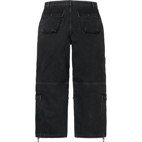 Supreme Y’s Denim Utility Pant - Washed Black (front)
