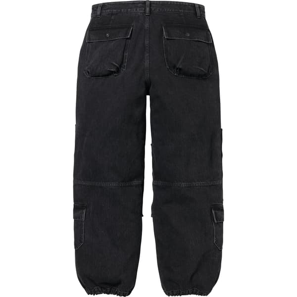 Supreme Y’s Denim Utility Pant - Washed Black (front)