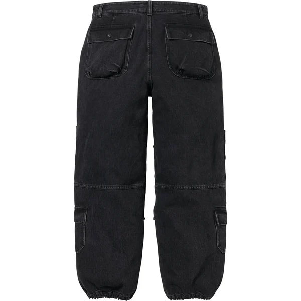 Supreme Y’s Denim Utility Pant - Washed Black (front)