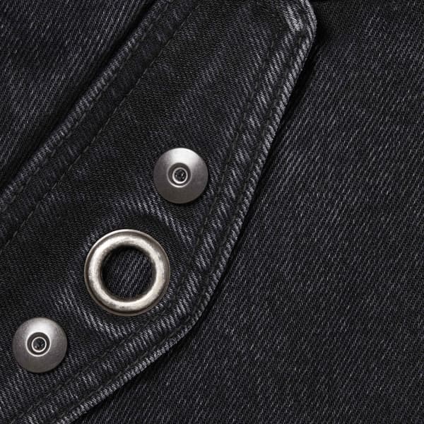 Supreme Y’s Denim Utility Pant - Washed Black (front)