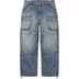 Supreme Y’s Denim Utility Pant - Washed Blue (front)