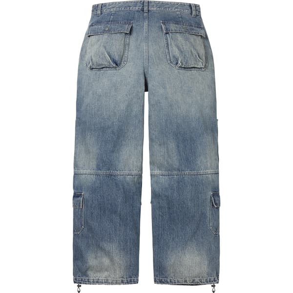 Supreme Y’s Denim Utility Pant - Washed Blue (front)