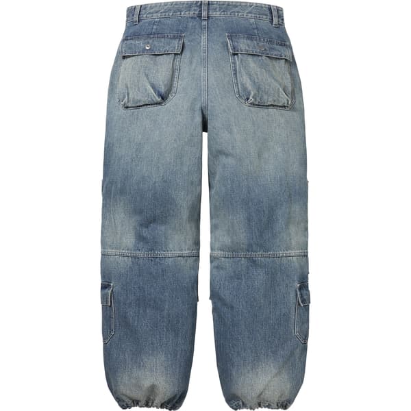 Supreme Y’s Denim Utility Pant - Washed Blue (front)