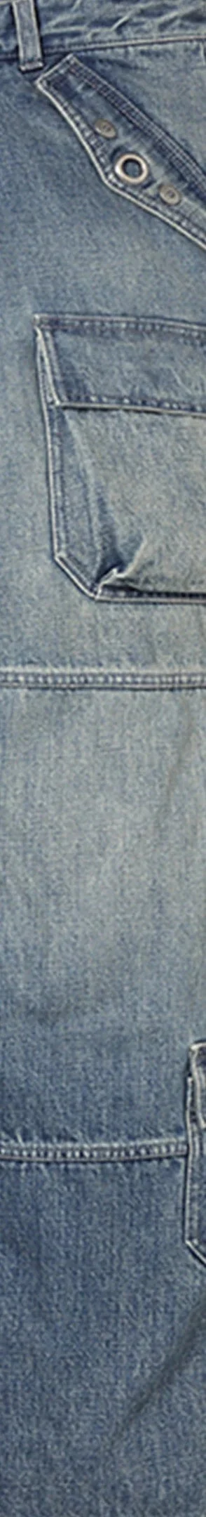 Supreme Y’s Denim Utility Pant - Washed Blue (front)