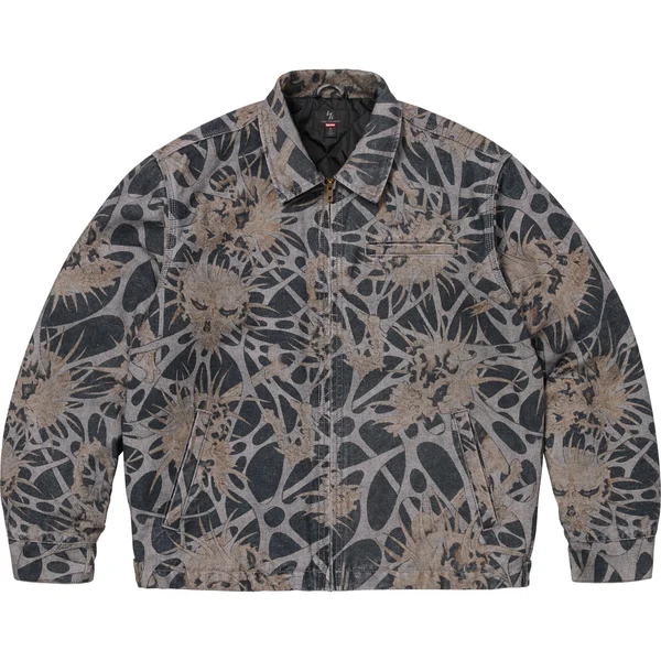 Supreme Y’s Denim Work Jacket - Black (front)