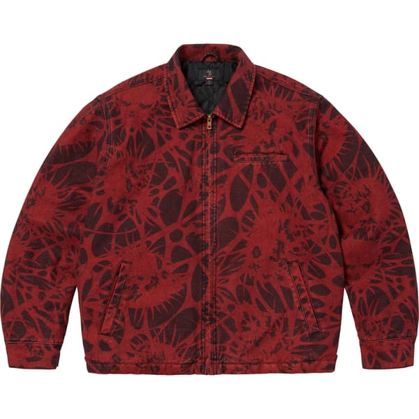 Supreme Y’s Denim Work Jacket - Overdyed Red (front)