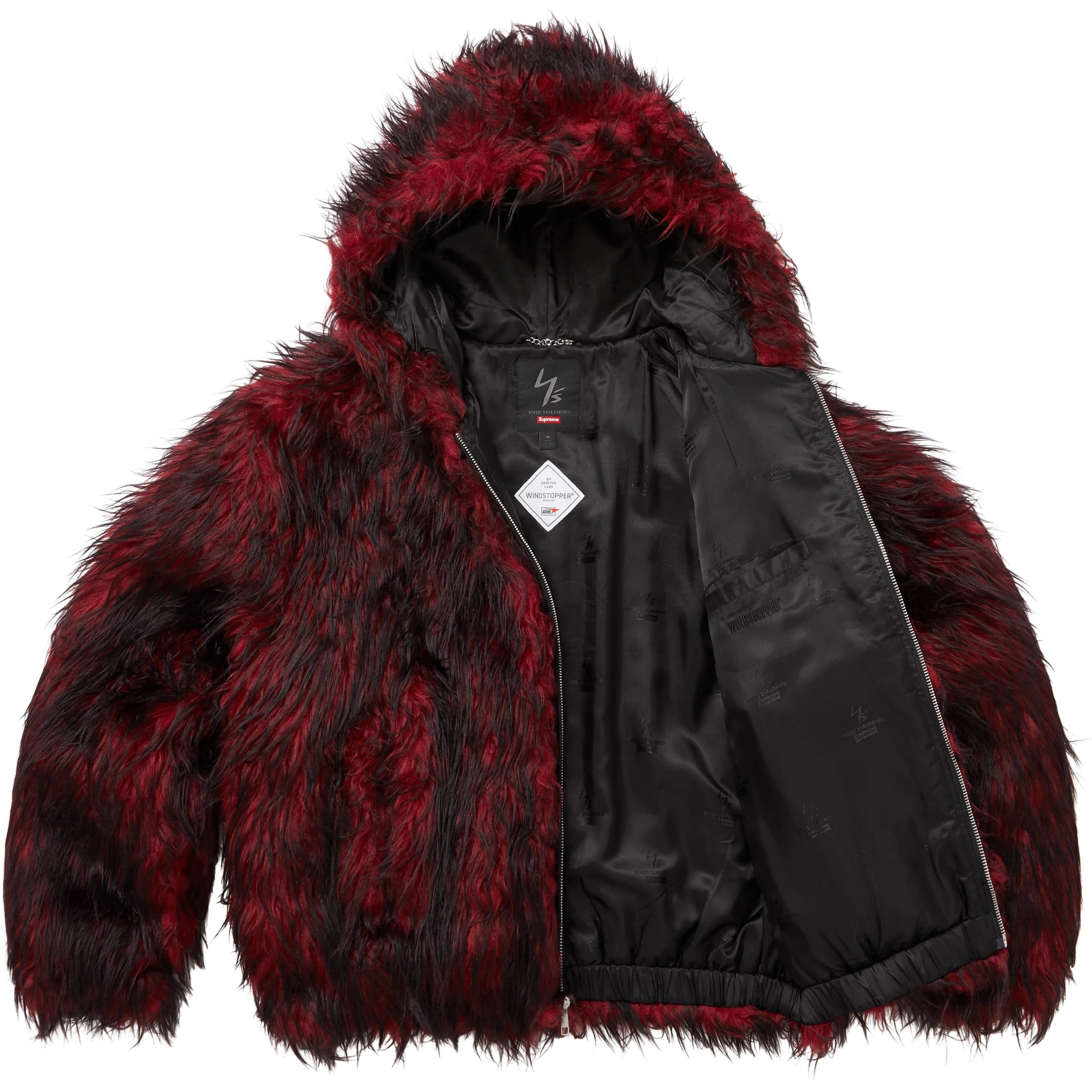 Supreme Y’s Faux Fur WINDSTOPPER Hooded Bomber Jacket colorway 2