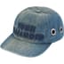 Supreme Y’s Grommet 6-Panel - Washed Blue (front)