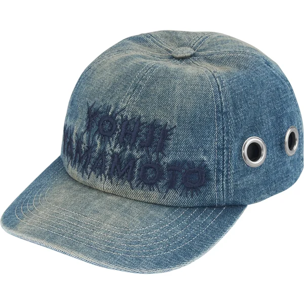 Supreme Y’s Grommet 6-Panel - Washed Blue (front)