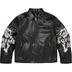 Supreme Y’s Leather Jacket - Black (front)