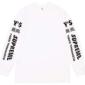 Supreme Y’s L/S Tee White