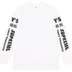 Supreme Y’s L/S Tee - White (front)