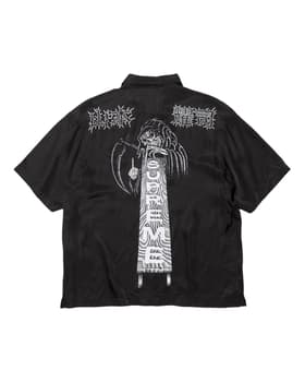 Supreme Y’s Silk Zip Up S/S Shirt