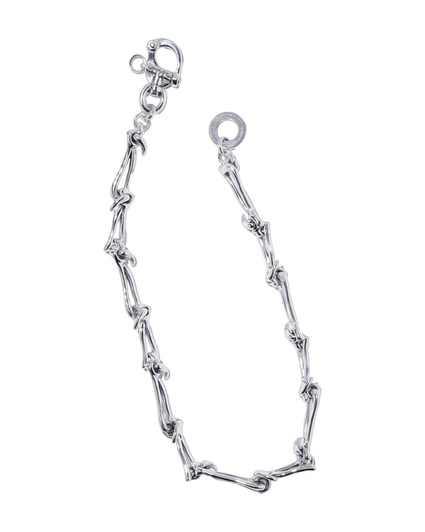 Supreme Y’s Silver Wallet Chain - Product Image
