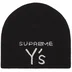 Supreme Y’s Skull Beanie - Black (front)