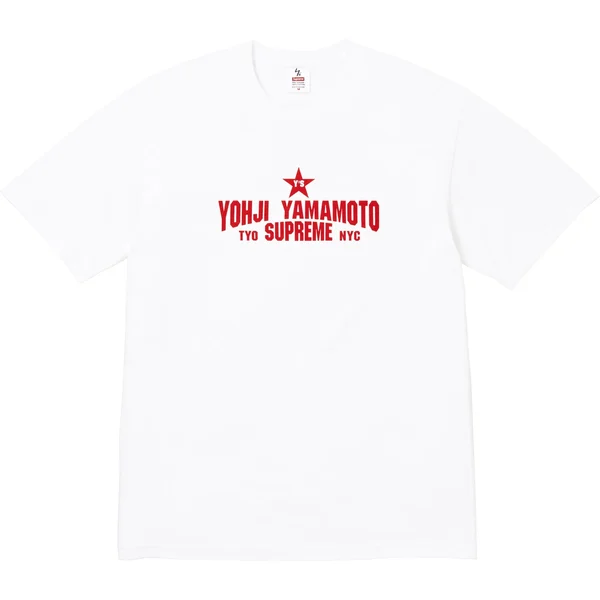 Supreme Y’s Star Tee - White (front)