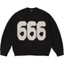Supreme Y’s Sweater - Black (front)