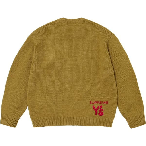 Supreme Y’s Sweater - Olive (front)