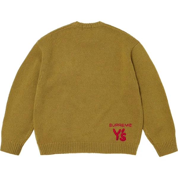 Supreme Y’s Sweater - Olive (front)