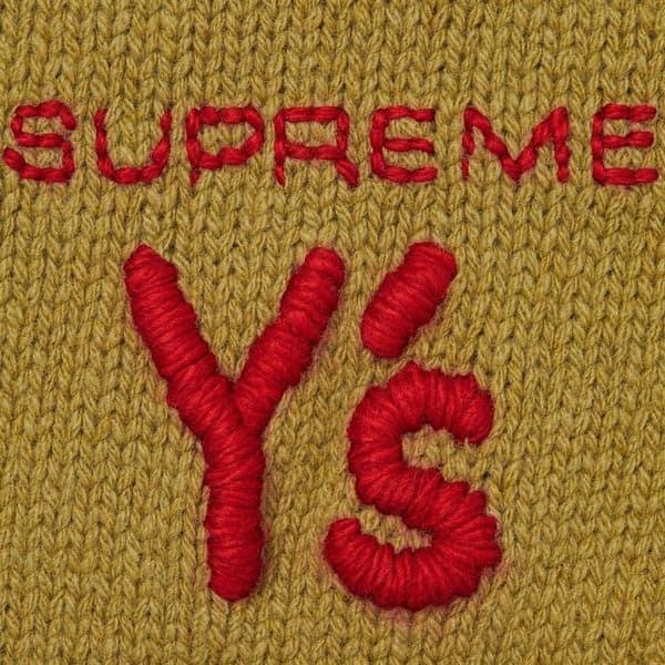 Supreme Y’s Sweater - Olive (front)